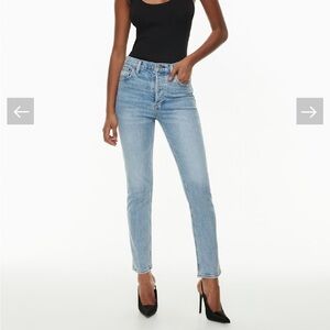 Denim Forum Black slim Leg Jeans